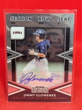 2020 Panini Elite Extra Edition College Tickets Signatures Jimmy Glowenke Auto
