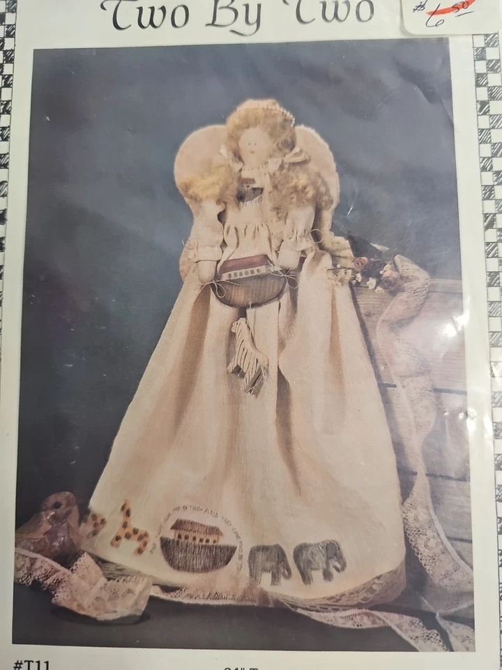 Angel Angels 3 SEWING PATTERNS ONLY For Fabric Material Primitive Country Styles - Image 3 of 4