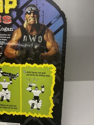 1999 ToyBiz WCW NWO Grip 'n Flip Wrestlers Hollywood Hulk