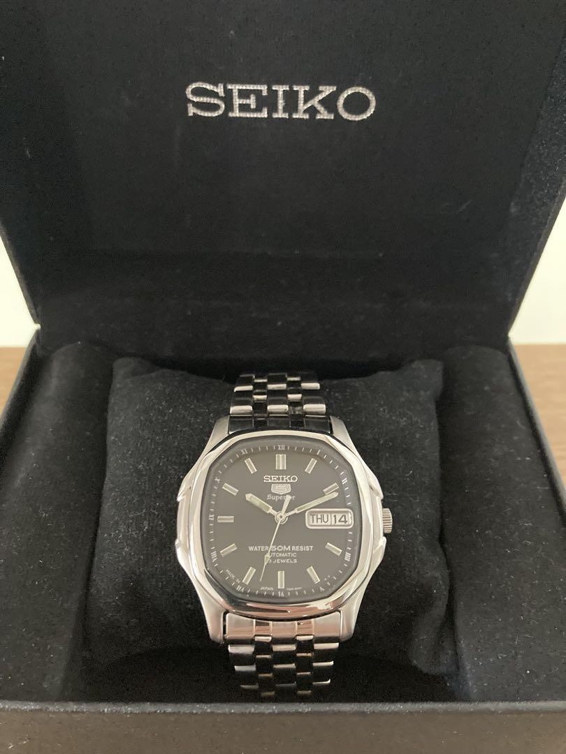 Seiko 5 Superior SKZ037 Automatic Rare Black Dial Japan Made