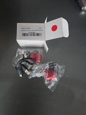 The Original 2 Rechargeable Headlights for Shoe Charms, Flashlight...
