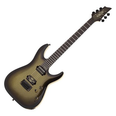 Schecter C-1 50th Anniversary guitar in 50th Gold Burst