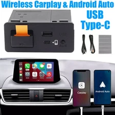 Wireless Carplay Android Auto Retrofit Kit For Mazda 3 Mazda 6 CX3 CX5 CX9 MX-5