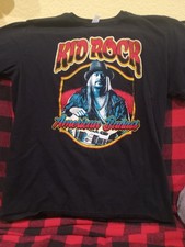 Kid Rock Bad Reputation Tour 2022 T-Shirt Size Large