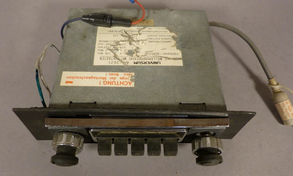 UNIVERSUM AR 2621 Autoradio Oldtimer / Youngtimer Klassiker  LMKUU - Bild 4 von 4