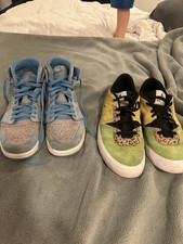 2 Pairs Or Jordan Shoes (Jordan 1 Blue 9 and dear 90’s series Jordan’s 10.5)
