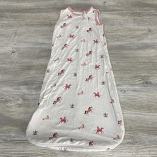 Kyte Baby S 0.5 Tog Sleep Sack Girl Enchanted Unicorns Castles Pink