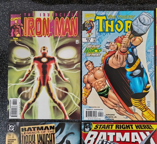 Mixed Comic Job Lot Bulk Box Bundle Marvel DC Comics Batman Thor Iron Man ×15 - Picture 3 of 24