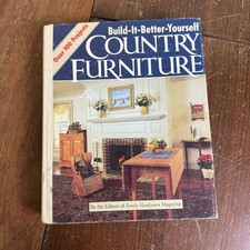 Build-It-Better-Yourself Country Furniture 1987 hard back book 100 Projects