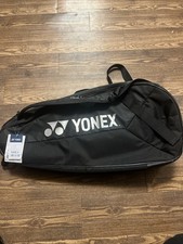 YONEX '25 TEAM 9-PACK RACQUET BAG (BLACK) NEW YONEX '25 TEAM 9-PACK RACQUET BAG (BLACK) NEW - Image 1