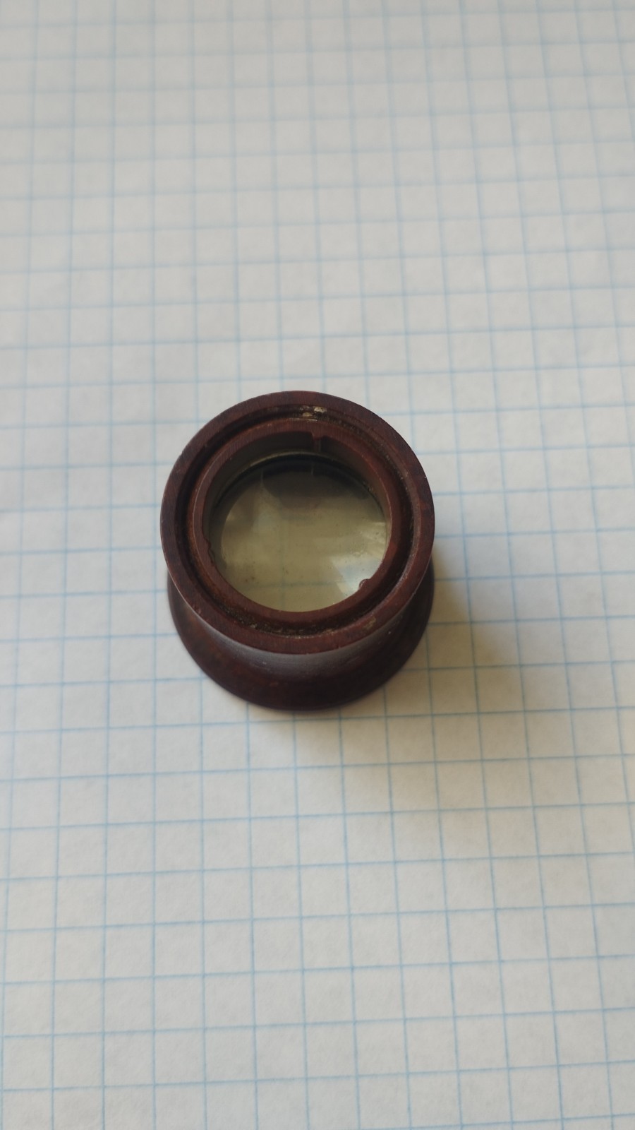 Antique 8× magnifying glass, USSR. — image 5