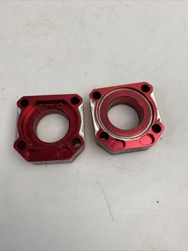 Kettenspanner Hinterachse Accel Honda CBR 600 1000RR rot G2830