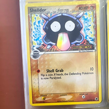 Shellder EX Dragon Frontiers 2006 English Reverse Holo Common 63/101 40 HP Basic