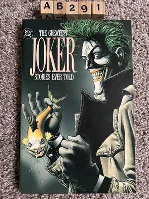 The Greatest Joker Stories Ever Told Graphic Novel Comic Book 1988