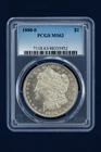 1880-S Morgan Silver Dollar PCGS MS63 – Stunning Luster, Sharp Strike | 0005