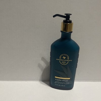 Bath & Body Works Stress Relief EUCALYPTUS & TEA  Lotion Aromatherapy BBW RARE