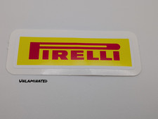 Pirelli Sticker - Official Logo Car Decal, High-Quality Pirelli Emblem