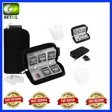 Versatile 22-Slot Organizer for Memory Cards - Perfect for Photo Video Gear