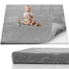 1.3" Thick Baby Play Mat, 71x59 Playpen Mat with Removable Washable Cover, ...