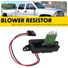 Heater Motor Blower Fit Chevy 1500 Resistor 1500 Silverado 2500 HD 2500 HD