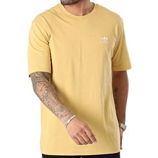Adidas Men's Originals Essentials Tee Yellow Size 2XL NEW WITH TAGS 