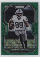 2020 Panini Prizm Rookie Green Scope Prizm 17/75 Bryan Edwards #373 0su2