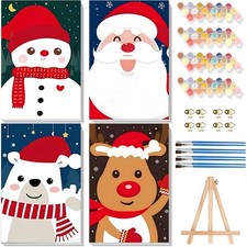 cviokrdu 4 Pack Paint by 8 inches x 8 inches, BKH2021 BKH2022 BKH2023 BKH2024