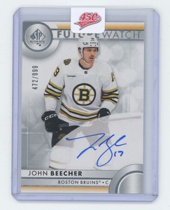 2023-24 UD SP Authentic Future Watch John Beecher Auto 472/999