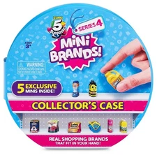 Mini Brands Series 4 Collector Case 30 Minis with 5 Exclusive Rare Items