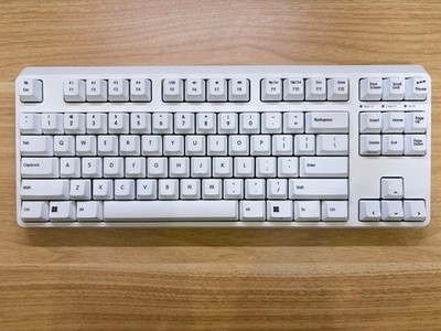 Realforce R4HD21 Keyboard 45g TKL US English Layout White Bluetooth USB PBT