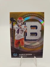 2025 Bowman Chrome U Maddox Madsen Lettered Up Gold Refractor 31/50 Boise State