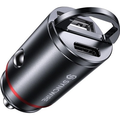 Super Mini 60W USB C Auto Adapter mit QC 3.0 - Kompatibel mit Allen Smartphones