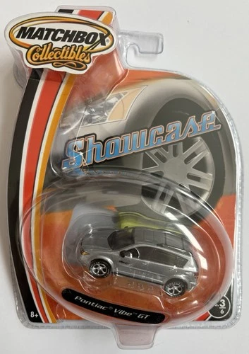 Matchbox Collectibles Showcase Pontiac Vibe GT 3/6 1:63 silver 2003 Vintage New