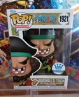 One Piece 1921 Blackbeard Marshall D. Teach Funko Pop! w/ Protector  Common