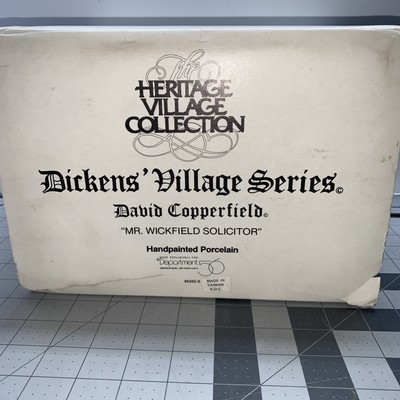 Dept 56 Dickens Village - David Copperfield ''Mr. Wickfield Solicitor'' 55506 EUC