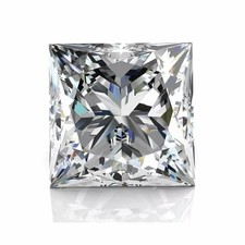3 Ct Lab-Grown Diamond Princess Cut VVS1 - D Color , Certified CVD/HPHT Diamond