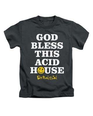 God Bless This Acid House Erwachsene T-Shirt Fatboy Slim inspiriert Musik Top neu