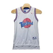 Vintage Champion Space Jam Tune Squad Jersey Taz  Looney Tunes Medium M 90s