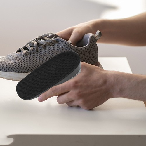 1 Paar Fersenlifts für Männer: Silikon Gel unsichtbare Höhenbooster Einlegesohlen - Bild 12 von 12