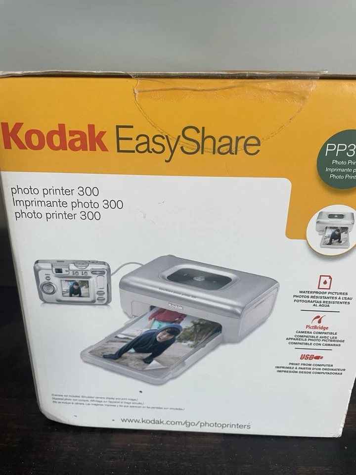 Kodak EasyShare PP300 Digital Photo Thermal Printer, New In Box - Image 2 of 4