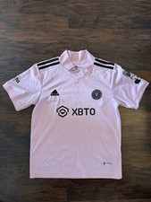 Messi Soccer Shirt Light Pink Youth Size US 28 Medium  10