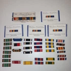 Authentic WW1 WW2 Military Campaign Medal Ribbon Bars Lot Collection Grouping