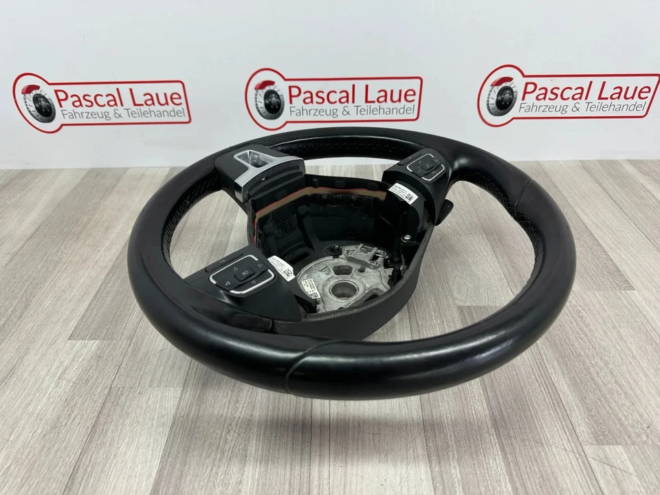 VW Passat CC 3C B7 Leder Lenkrad DSG Schaltwippen Multifunktion 3C8419091BD E74 - Bild 4 von 4