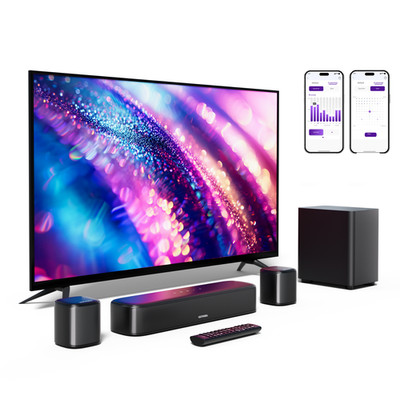 Ultimea Aura A30 5.1 Soundbar mit Subwoofer 250 W Wireless Bluetooth AUX, 250W