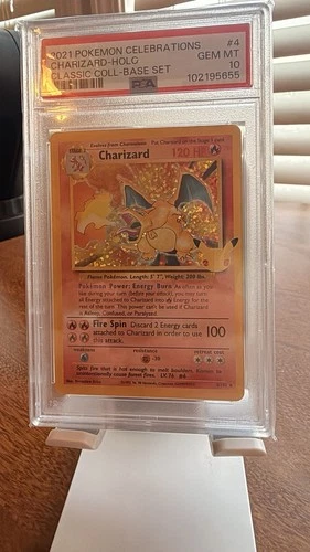 New Listing2021 Celebrations Charizard Holo PSA 10 Classic Collection