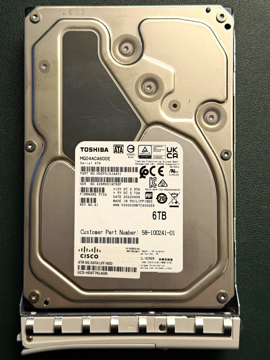 Toshiba SATA III 6 TB Internal Hard Disk Drives for sale | eBay