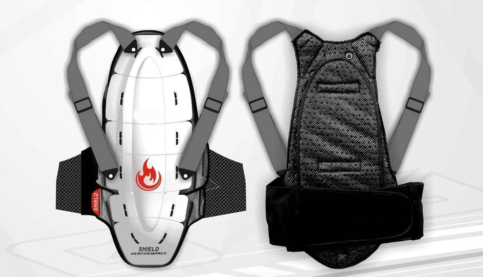 SPARTAN SALE!!! Rückenprotektor Herren f. alle Sportarten, Skaten, Inliner etc.