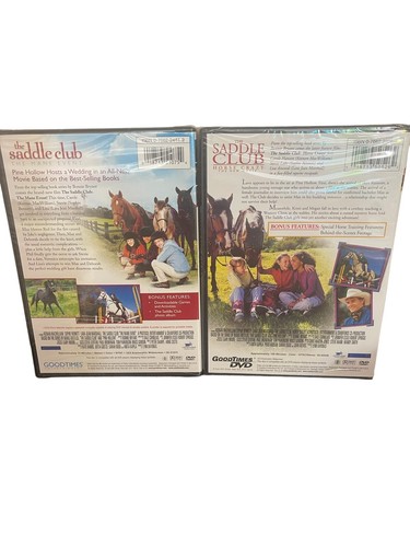 The Saddle Club DVDs (2) - The Mane Event & Horse Crazy NEW! Factory sealed - Picture 2 of 2