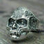 miniature 46  - Heavy Stainless Steel Gothic Punk Biker Rings Fashion Mens Skull Jewelry Sz 6-13
