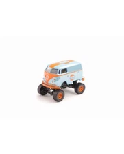 HY Model 1/64 1960 VW T1 Bus Diecast Car Model Gulf 4×4 4WD Collection Gifts